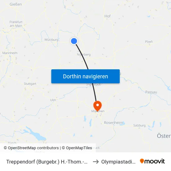 Treppendorf (Burgebr.) H.-Thom.-Str. to Olympiastadion map
