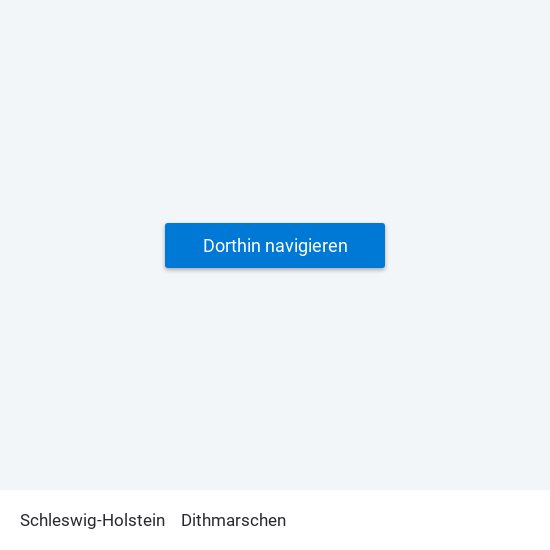 Schleswig-Holstein to Dithmarschen map