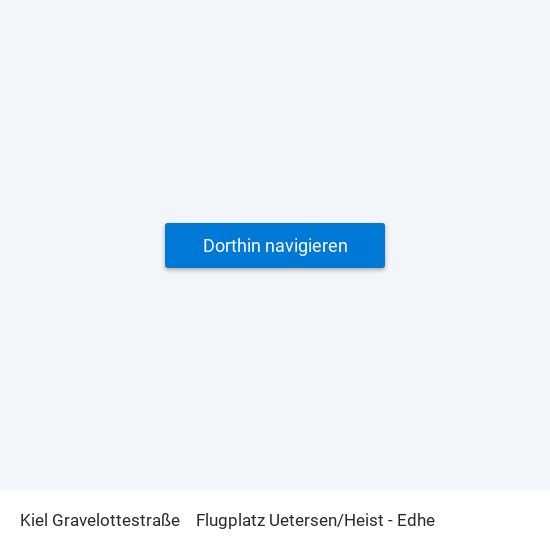 Kiel Gravelottestraße to Flugplatz Uetersen / Heist - Edhe map