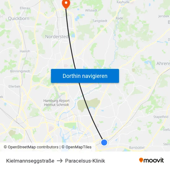 Kielmannseggstraße to Paracelsus-Klinik map