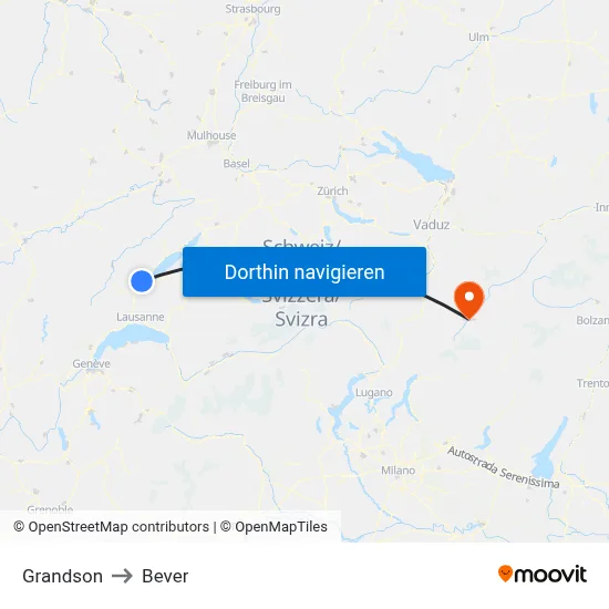 Grandson to Bever map