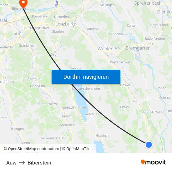Auw to Biberstein map