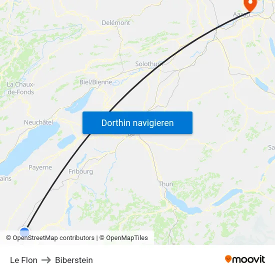 Le Flon to Biberstein map