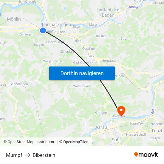 Mumpf to Biberstein map