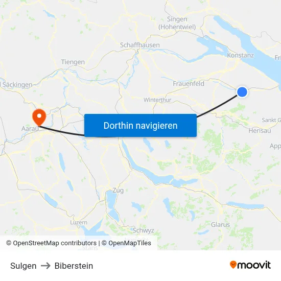 Sulgen to Biberstein map