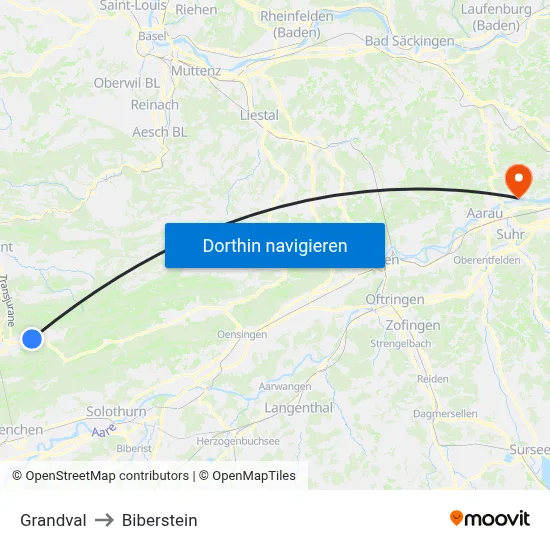 Grandval to Biberstein map