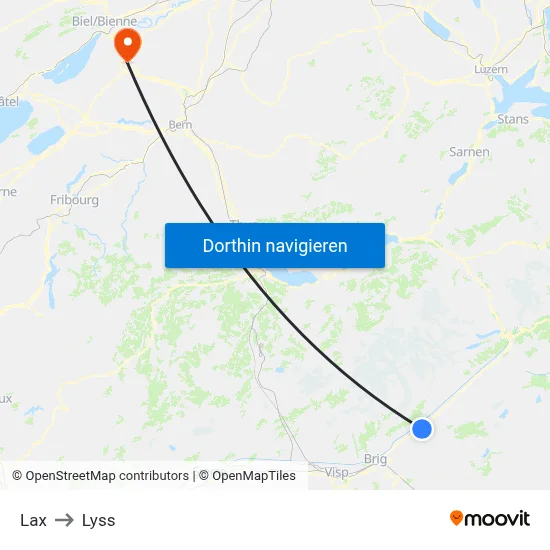 Lax to Lyss map