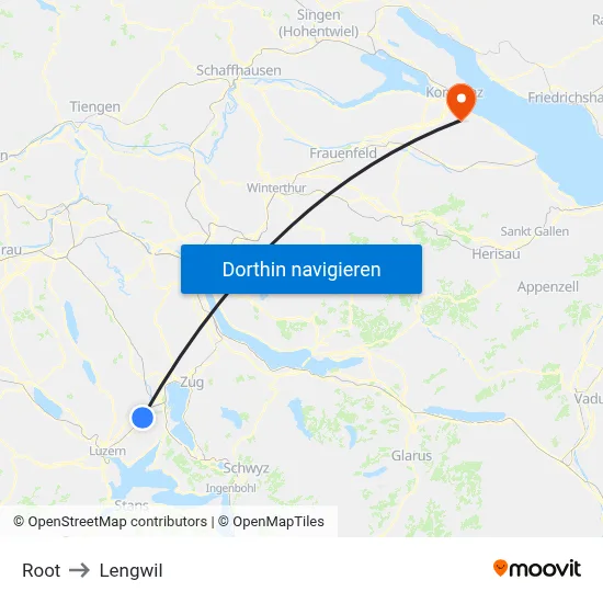 Root to Lengwil map
