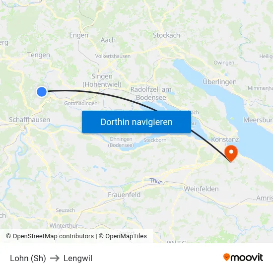 Lohn (Sh) to Lengwil map