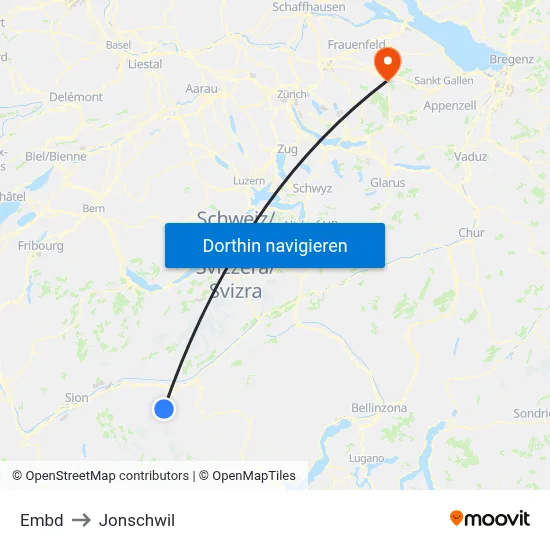 Embd to Jonschwil map