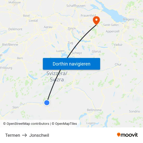 Termen to Jonschwil map
