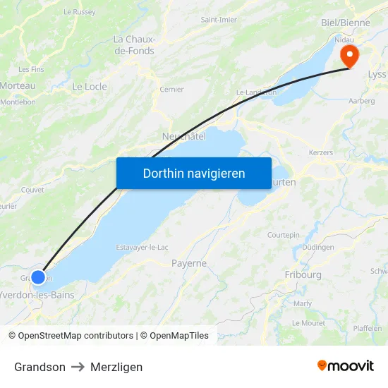 Grandson to Merzligen map