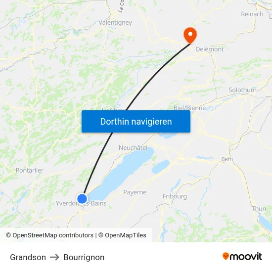 Grandson to Bourrignon map