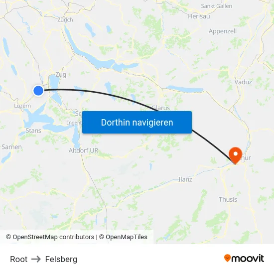 Root to Felsberg map