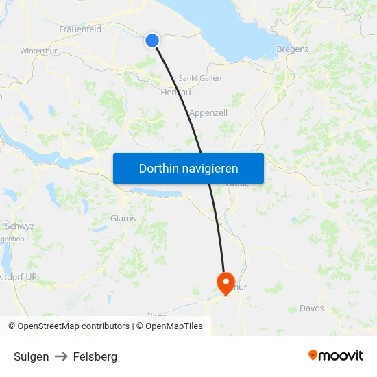 Sulgen to Felsberg map