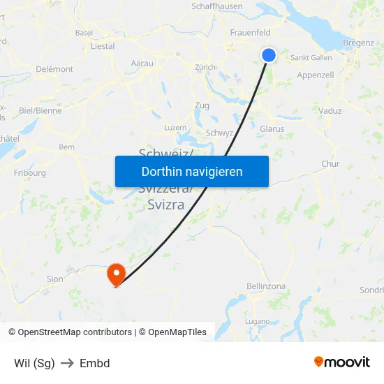 Wil (Sg) to Embd map