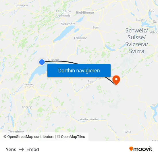 Yens to Embd map