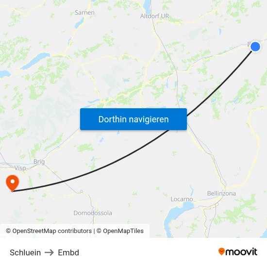 Schluein to Embd map
