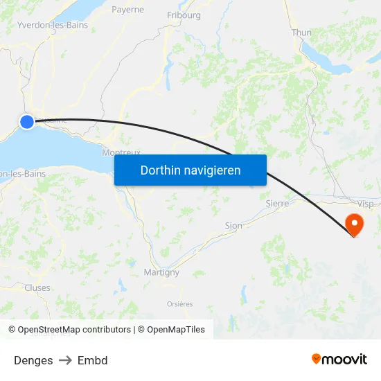Denges to Embd map
