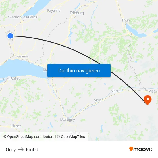 Orny to Embd map