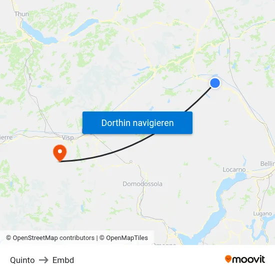 Quinto to Embd map