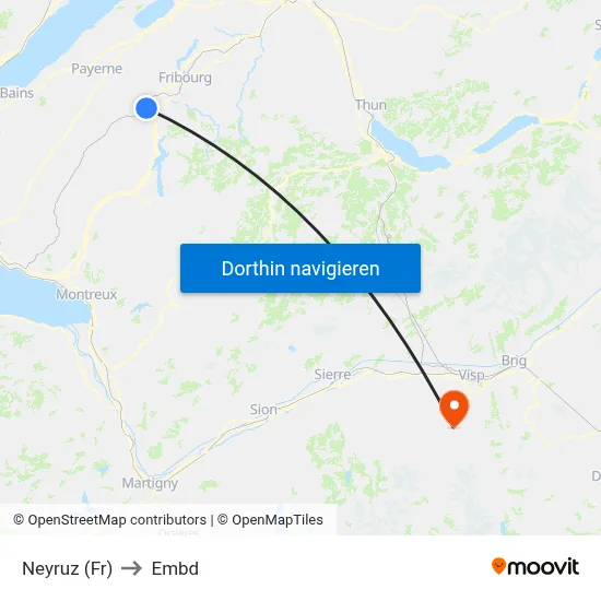 Neyruz (Fr) to Embd map