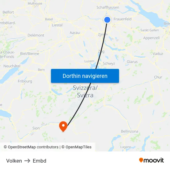 Volken to Embd map