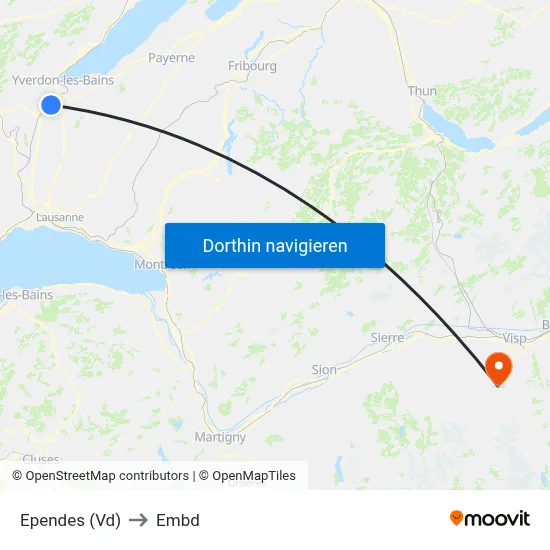 Ependes (Vd) to Embd map
