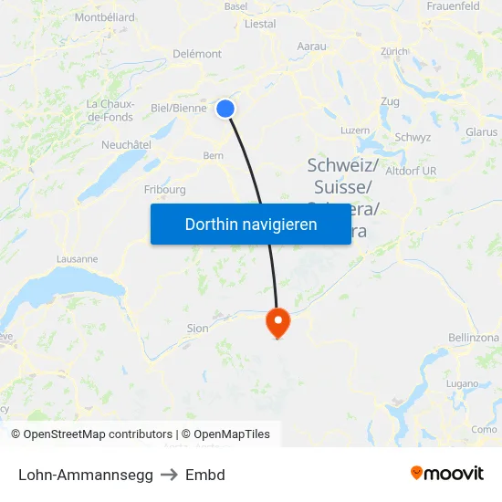 Lohn-Ammannsegg to Embd map
