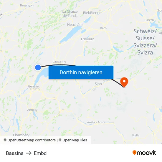 Bassins to Embd map