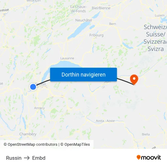 Russin to Embd map