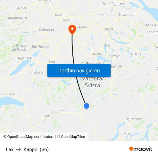 Lax to Kappel (So) map