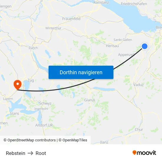 Rebstein to Root map