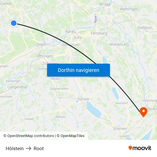 Hölstein to Root map