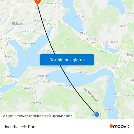 Isenthal to Root map