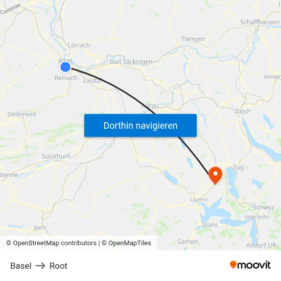 Basel to Root map