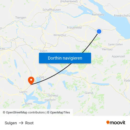 Sulgen to Root map