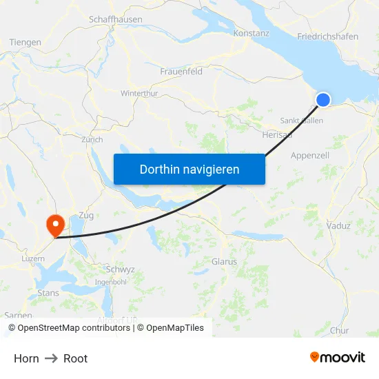 Horn to Root map