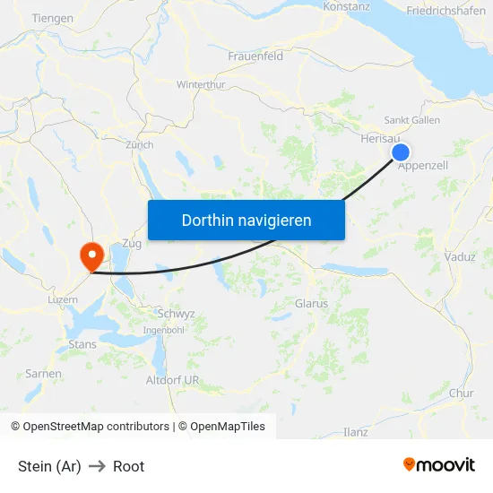 Stein (Ar) to Root map