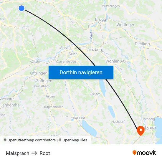 Maisprach to Root map