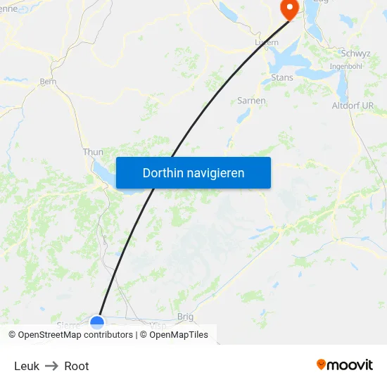 Leuk to Root map