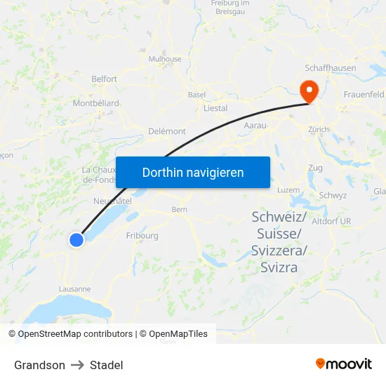 Grandson to Stadel map