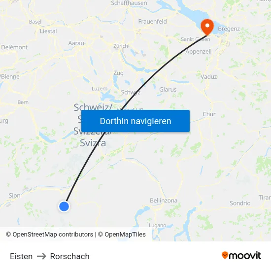 Eisten to Rorschach map