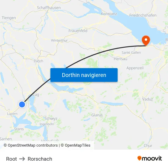 Root to Rorschach map