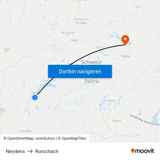Neydens to Rorschach map