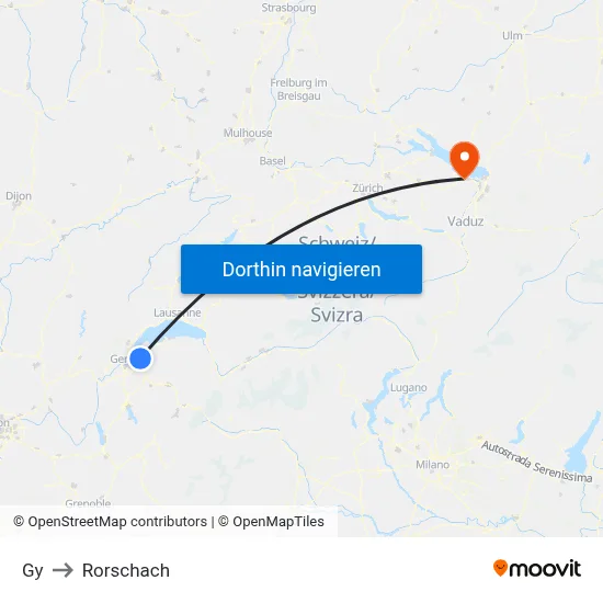 Gy to Rorschach map