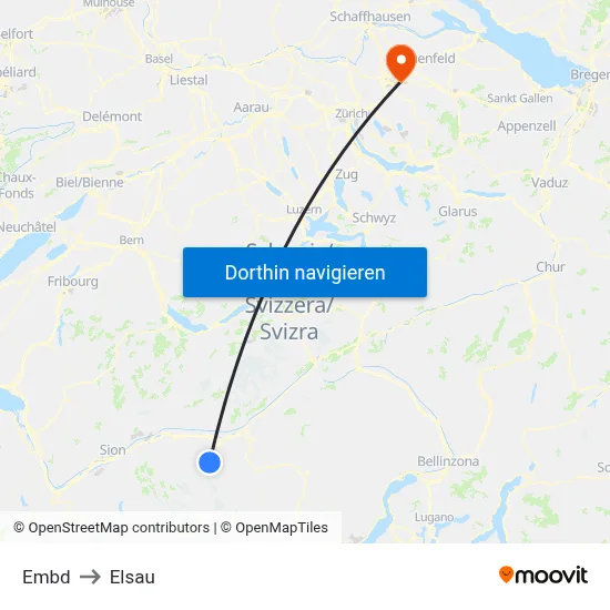 Embd to Elsau map