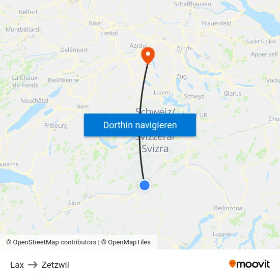 Lax to Zetzwil map