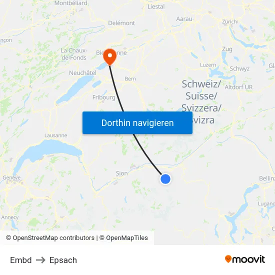Embd to Epsach map