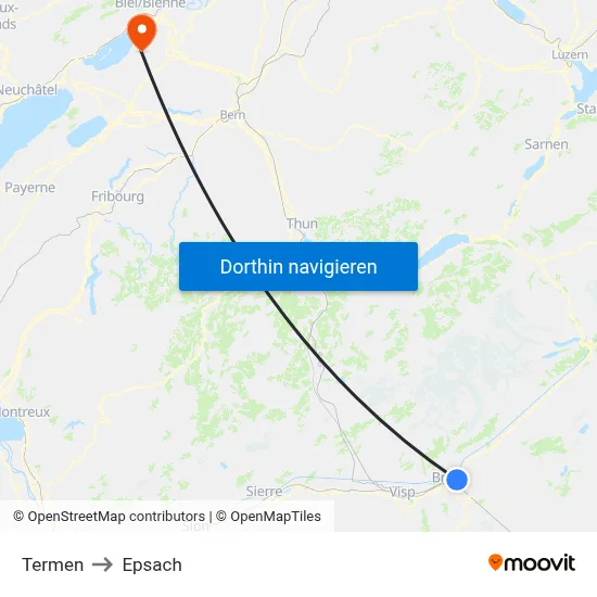 Termen to Epsach map